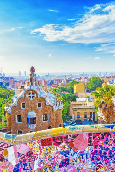 Parc Guell, Barcelone, Espagne