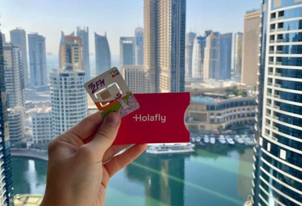 Carte SIM HolaFly, Dubai