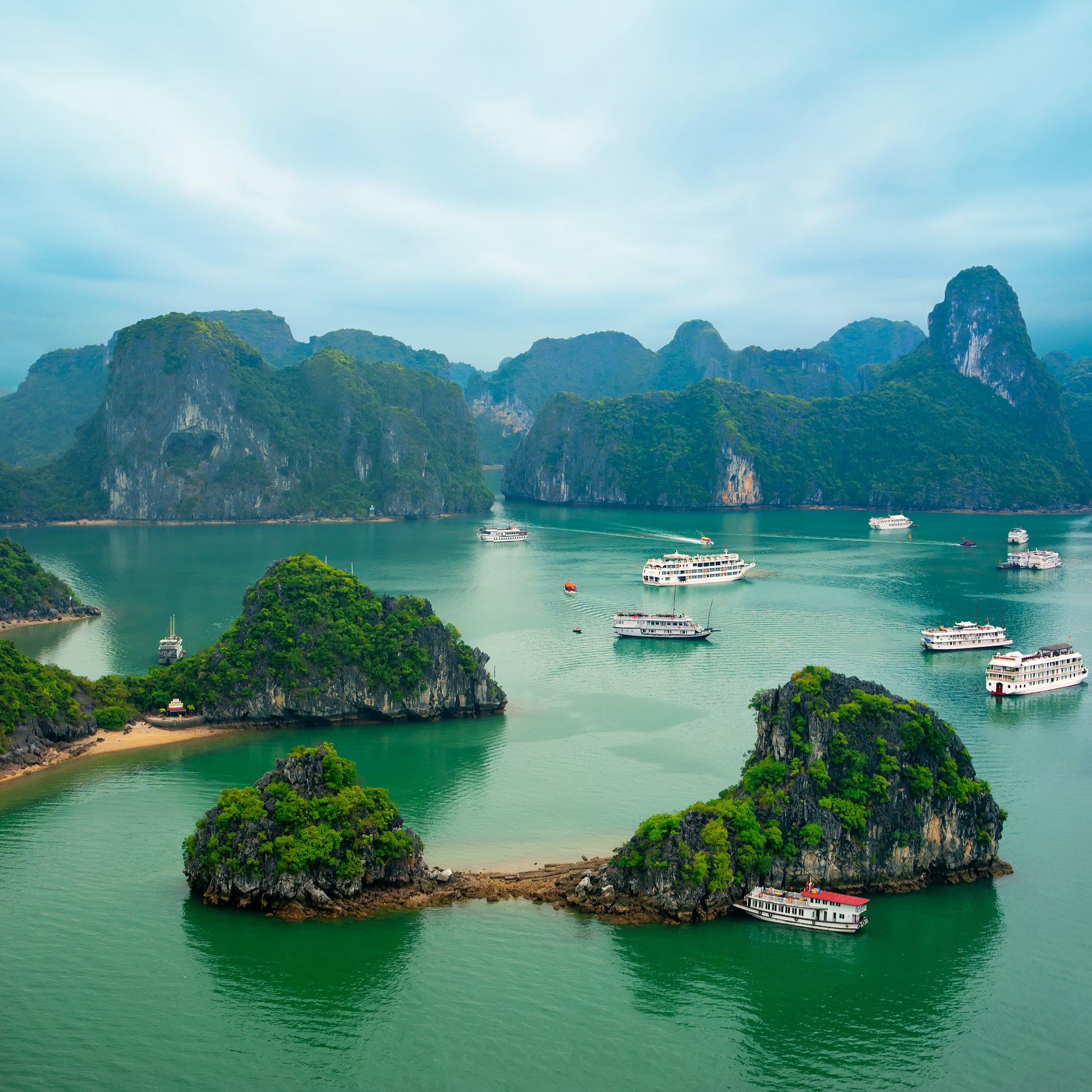 Ha Long Bay, South China Sea, Vietnam